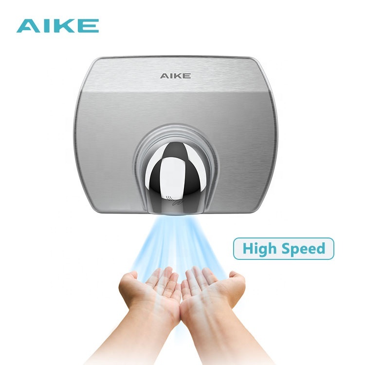 AK2830 304 Stainless Steel Electric Hand Dryer, Special Air Outlet Design, Automatic, High Speed, Supplier Price