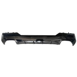 Diffusore Posteriore Stile M-Performance M Sport per <span class=keywords><strong>BMW</strong></span> <span class=keywords><strong>Serie</strong></span> <span class=keywords><strong>4</strong></span> G22 Coupé 2021+ Accessori Paraurti in PP Nero Lucido Upgrade - Product Image 3