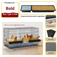 Nouvelle cage d'élevage automatique pour poules pondeuses, grande et extra-grande, de marque OEM, avec garantie de 3 mois, pour usage extérieur et domestique