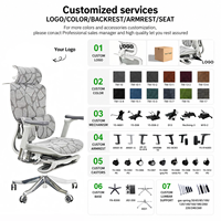 Fabricant de chaises de bureau, chaise de travail en maille avec accoudoirs réglables, mousse haute densité pour bureaux commerciaux, vente en gros