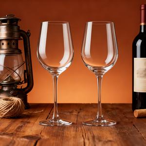 Juego de Copas de Vino Tinto de Lujo, 301-400 ml, Copas de Cristal con Tallo de Gran Volumen para Cócteles, Fiestas y Uso Doméstico - Product Image 3