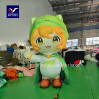Poupée gonflable de mascotte de modèle de poupée gonflable de décoration d'événement de partie