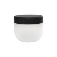 Pot de crème en plastique de luxe en forme de bol pour le soin de la peau, récipient cosmétique pour gommage corporel, vente en gros, 200ml