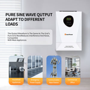 6.2kw高周波オフグリッドソーラーインバーター純粋正弦波48V Pwm 8.6KW 11KW 6200w 6200ワットハイブリッドソーラーインバーター - Product Image 6