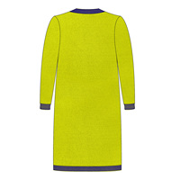 Cardigan long tricoté à manches longues et imprimé, ouvert sur le devant, pour femme, collection automne-hiver 2027 – Manteau décontracté tricoté à la main pour la saison automnale