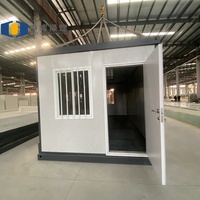 Maison préfabriquée modulaire en acier léger pliable à 3 chambres à coucher, économique et moderne