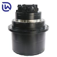 Conjunto de motor de traslación de transmisión final DH220-5 DH220-7 DH225-5 DH225-7 MBEB214 TM40VD TM40 para excavadora Daewoo, transmisión hidráulica de oruga