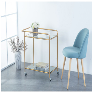 Nuevo diseño de Metal de lujo servir comida de <span class=keywords><strong>Bar</strong></span> de té de <span class=keywords><strong>la</strong></span> tarde bebiendo carro - Product Image 3