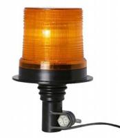 Led-Strahbolbe-Leuchte Dachhaus-Gefahr Rot Bernstein-Strassenlampe 10 W 12 V  24 V Blitz rotierendes Notfallwarnlicht Sicherheitslampe