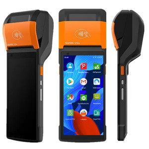 Sunmi V2S POS thiết bị đầu cuối Punto de venta 4 gam caisse enregistreuse tất cả trong một Android Máy in hóa đơn xe buýt bán vé máy cầm tay POS - Product Image 1