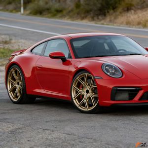 Cerchio in Lega di Alluminio Forgiato a Cinque Razze Opaco Bronzo da 17-20 Pollici Personalizzabile, Vendita Calda, per Cayenne Panamera Taycan <span class=keywords><strong>Macan</strong></span> BMW Su7 - Product Image 5