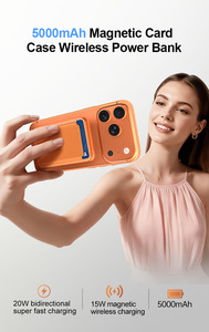 HYTO 2026 Nouvelle <span class=keywords><strong>Batterie</strong></span> <span class=keywords><strong>Externe</strong></span> Magnétique Mini PD20W 5000mAh avec Porte-Cartes Élégant pour Montres - Product Image 2