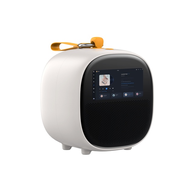 LCD Display Waterproof Speaker, TWS Handsfree Portable Speaker with Large Volume Subwoofer