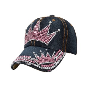 Baseball Cap Diamond Cowboy Hat Women's Tide Hat Fashion Shade <b>Sunscreen</b> Cap 2026 New - Product Image 1
