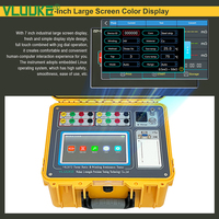 VLUUKE VK2072 Medidor Electrónico de Relación de Transformación de Alta Precisión, Probador de Resistencia de Bobinado, Equipo de Prueba con Protección IP67