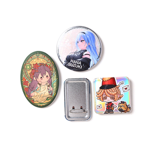 Khuyến mãi giá rẻ Phù Hiệu Kim Loại Nhà cung cấp biểu tượng tùy chỉnh Round Shaped <span class=keywords><strong>tin</strong></span> nút pins cho quà tặng tinplate nút huy hiệu - Product Image 4