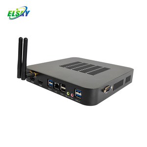 ELSKY Mini Board with CPU Skylake 6th Gen Core Small Pc I5 6300HQ <b>DDR4</b> 32GB RAM MSATA/M.2 SSD 10*USB HD4008 - Product Image 1