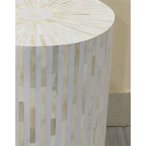 Table basse ronde en bois massif de chêne naturel moderne pour salon, chambre d'hôtel, table basse de luxe pour l'extérieur, table basse unique - Product Image 2