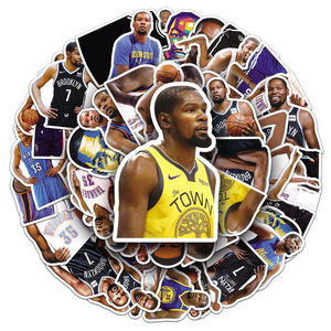 50 sticker Usticker sticker Sports asketball Superstar foto deportes para adolescentes regalo sticker Evin ururant pegatina - Product Image 4