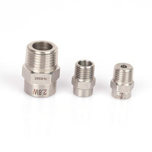 Boquilla mecánica de acero inoxidable de 2.8W con atomización de ángulo amplio para eliminación de polvo y limpieza - Product Image 1