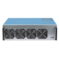 Boîtier PC Full Tower B85 65MM avec alimentation, ports USB, prend en charge 8 cartes graphiques, en alliage d'aluminium, pour jeux de bureau, compatible E-ATX/Micro ATX