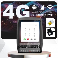 NaviHua Nouveau design autoradio 13 pouces avec écran tactile vertical pour Dodge Durango 2011-2020, navigation GPS, lecteur multimédia