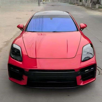 Kit carrosserie : Nouvelle lèvre de pare-chocs avant avec emplacements pour feux antibrouillard et pare-chocs arrière pour Panamera 2009-2016 970, amélioration et modification pour 976 GTS/SD.