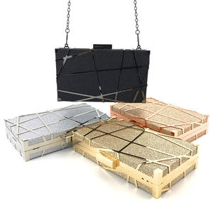 Metal Evening <b>Bag</b> Women Glitter Sequined Clutch <b>Bag</b> for Party & Wedding - Product Image 2