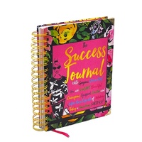 Cuaderno de papel de aluminio dorado, diario semanal mensual, impresión personalizada, A4, A5, panner, muestra gratis