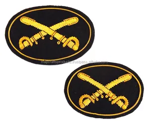 Kundenanforderung Logo einfarbige Patches Zubehör für Auszeichnungen Bürgerkrieg Insignien