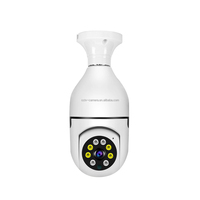 Ceiling Mount AC Power Bulb Light Wireless Camera
