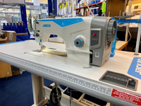 Nouvelle machine à coudre industrielle Jack F5 à point noué simple avec coupe-fil, machines à coudre pour vêtements