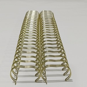 Ganhua kawat Spiral lapis listrik, penjualan laris emas mawar perak cahaya emas logam lingkaran ganda O - Product Image 5