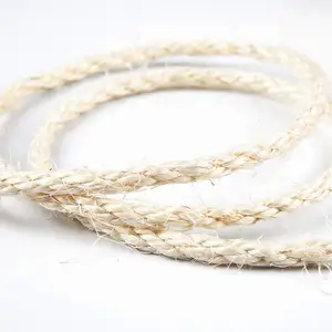 heavy duty manufacturer natural raw jute yarn sisal rope twisted