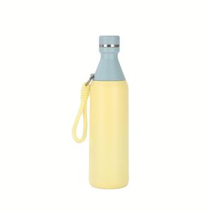 Botella Deportiva de Acero Inoxidable 304 de 20oz, Forma de Lata de Cola, Doble Pared, Aislada al Vacío, Tipo Vaso Térmico - Product Image 1