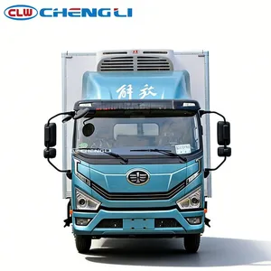 Camion frigorifique FAW Tiger 6G 4x2 180HP 23CBM, camion frigorifique lourd pour la logistique interurbaine de la chaîne du froid - Product Image 3