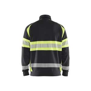 BLAKLADER - 355111589933XL Pull haute visibilité Noir/Jaune-EAN 7330509838785 HI-VIS WORKWEAR - Product Image 2