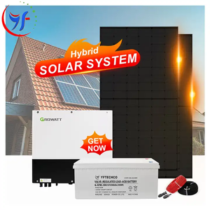 Conjunto completo de sistema de energía solar fuera de la red Kit de sistema de panel solar híbrido todo en uno 5000W 3000W 4000W 5000W 2kw Casa Hogar - Product Image 3