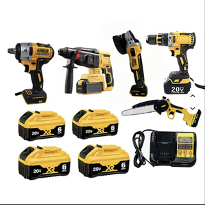 Flexibly Combined <b>Power</b> <b>Tools</b> Set Cheap Ectrician With Drilling Machine Angle Hammer Drill Wrench Wkc-4-1 Battery-Powered Operat - Product Image 2
