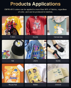 Imprimante DTF à plat grand <span class=keywords><strong>format</strong></span> 30 cm XP600 à tête unique avec sécheur agitateur, nouvelle encre pigmentée pour petites entreprises - Product Image 4