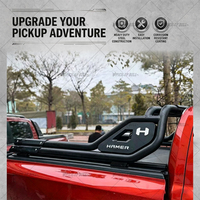 Arceau de sécurité universel en acier pour pick-up avec éclairage latéral pour Hilux Ranger Dmax Navara D40 Strada pour arceau de sécurité universel