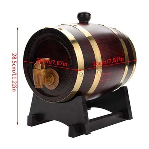 Barriles para hacer vino, barril de vino de madera de roble Vintage para cerveza, whisky, <span class=keywords><strong>ron</strong></span>, puerto para whisky, cerveza, vino, Bourbon, Tequila, <span class=keywords><strong>Ron</strong></span> - Product Image 3