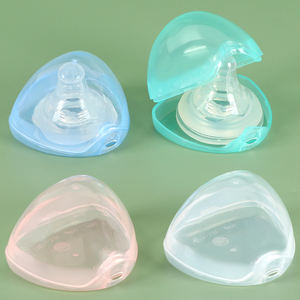 YUZMEI Étui à sucette personnalisé de petite taille, boîte de rangement pour tétine de bébé, étui pour sucette, boîte de voyage pour sucette pour 2 sucettes - Product Image 3