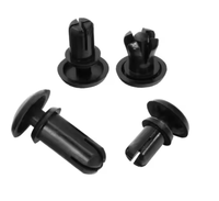 Rivets en plastique multifonctionnels de classe 4 à tête ronde de 2,0 mm pour fixation de circuits imprimés, rivets en nylon à prix bas et de haute qualité