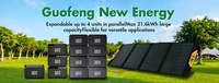 Batterie portable LiFePO4 2 kWh, générateur solaire hors réseau 3000 W 4000 W, station d'alimentation portable pour la maison, générateur 2 kW 5 kW 8 kW 5000 W