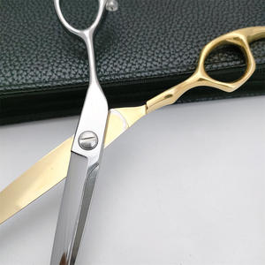 กรรไกรตัดผม Vg10 ขนาด 6.8 นิ้ว กรรไกรตัดผมแบบมืออาชีพ ด้ามยาว สแตนเลส ใบมีดคม สำหรับใช้ในร้านเสริมสวย - Product Image 2