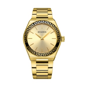 Nouvelle Montre Analogique Homme à Quartz en Acier Inoxydable 42mm, Aiguilles Rouges, Verre de Luxe, Étanche, Lumineuse, Personnalisable avec Votre Logo - Product Image 4