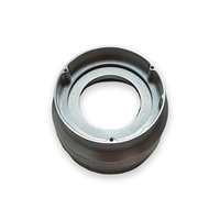 CNC Machining OEM Aluminum Milling Drilling Silver Anodize Shiny Tolerance Custom Rectangular High-gloss Camera Parts