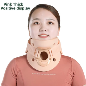 फैक्टरी थोक उच्च गुणवत्ता वाली सांस पोर्टेबल फोल्डेबल ऑर्थोटिक्स गर्दन गर्भाशय ग्रीवा नरम कॉलर कशेरुका ट्रैक्टर गर्दन ब्रेस - Product Image 6