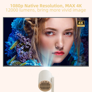 Proyector Yinzam K3 con Enfoque Automático Ultra, Android 12, Pantalla LCD de 1000 Lúmenes, Relación de Contraste de 2000:<span class=keywords><strong>1</strong></span>, Altavoz de 10w, Cine en Casa, 3m, 1080P, 4K - Product Image 4